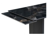 Монерон 200(260)х100х77 black paradise / черный Керамический сто распродажа