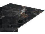 Монерон 200(260)х100х77 black paradise / черный Керамический сто распродажа