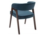 Кресло Baxter Blue/Темный орех распродажа