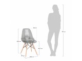 Стул Eames прозрачный купить