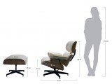 Кресло EAMES LOUNGE CHAIR распродажа
