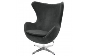 Кресло EGG CHAIR искусственная замша