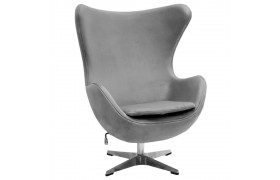 Кресло EGG CHAIR искусственная замша