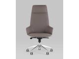 Кресло руководителя TopChairs Bow серый недорого