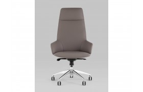 Кресло руководителя TopChairs Bow серый