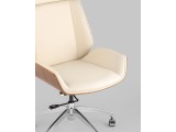 Кресло руководителя TopChairs Crown SN, бежевый купить