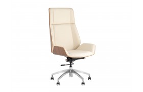 Кресло руководителя TopChairs Crown SN, бежевый
