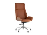 Кресло руководителя TopChairs Crown SN коричневый фото