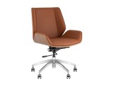 Кресло офисное TopChairs Crown SN, коричневый недорого