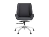 Кресло офисное TopChairs Crown SN, серо-голубой, белый от производителя