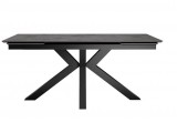 Стол DikLine SFE160 Керамика мрамор Бронза/подстолье черное/опор фото