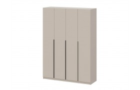 Шкаф распашной (9 полок + штанга) 5 (1600), Меланж