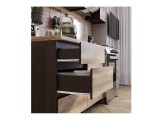 Готовая кухня Энигма 1,6 м, Дуб каньон, венге распродажа