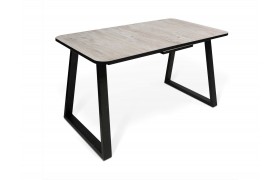 Кухонный стол SHT-T40/130-160 дуб аляска/черный