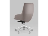 Кресло офисное TopChairs Bow серый купить