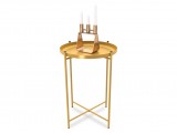 Двойной кофейный столик Sheffilton SHT-CT8/CT8-2 золото от производителя