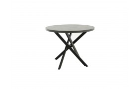 Обеденный стол Рига D950, Ароза реликтовая, Антрацит