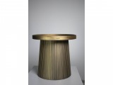 Столик журнальный Sheffilton SHT-CT94 патина золотая купить