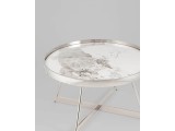 Журнальный столик STOOL GROUP STOOL GROUP Гера 80*80 Белая керам купить