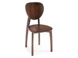 Окава венге коричневый жесткий Стул деревянный недорого