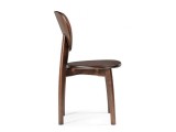 Окава венге коричневый жесткий Стул деревянный купить