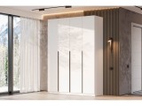 Шкаф распашной с наполнением (13 полок + 2 ящика) ШК 5 (1600), Б купить