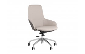 Офисное кресло STOOL GROUP TopChairs Soulo бежевый/серый