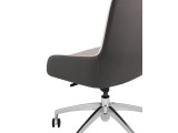 Кресло офисное TopChairs Soulo бежевый/серый купить
