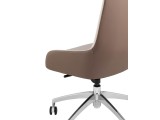 Кресло руководителя STOOL GROUP TopChairs Soulo бежевый/коричнев купить