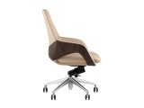 Кресло офисное TopChairs Reign бежевый недорого