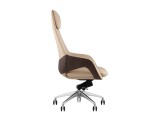 Кресло руководителя TopChairs Reign бежевый купить