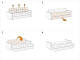Диван еврокнижка Марсель 4 распродажа