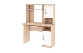 Компьютерный стол Интел-15 Дуб сонома / Белый снег