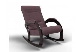 Кресло качалка Венето ткань Кофе с молоком