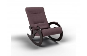Кресло качалка ВИЛЛА ткань Кофе с молоком