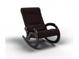 Кресло-качалка ВИЛЛА ткань Шоколад недорого