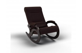 Кресло качалка ВИЛЛА ткань Шоколад