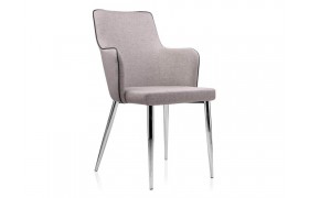 Стул Benza beige fabric на металлокаркасе