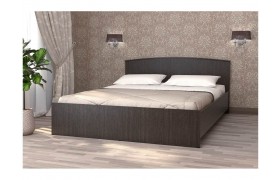 Кровать арт.032, низкий щиток, 160 (Венге)