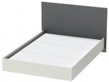 Кровать 1,6 арт.031-М1 (ЛДСП) ЛН (Графит/Миндаль) недорого