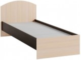 Ненси-1 кровать венге/дуб молочный с основанием ДСП 2С 800 недорого