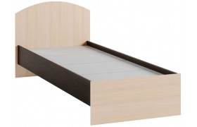 Кровать Ненси-1 венге/дуб молочный с основанием ДСП 2С 800