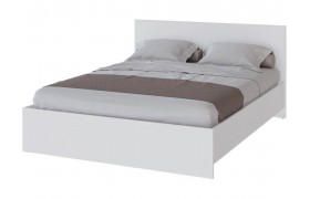Двуспальная кровать Плейона 1600 белый