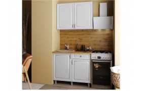 Кухня гарнитур Версаль 1,0м Арктик/
