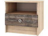 Мадлен Тумба прикроватная дуб сонома/МДФ дуб шале мореный недорого