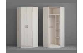 Шкаф Колибри угловой (Бодега белая/Сандал светлый)