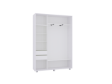 Шкаф-купе PRIME, 160х45х230 Белый с зеркалом распродажа