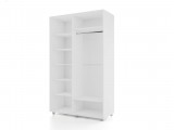Шкаф-купе PRIME, 160х60х230 Белый с зеркалом распродажа