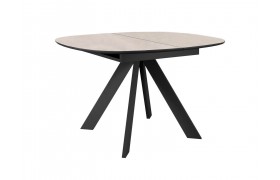 Кухонный стол DikLine BK100 Керамика Krater Perla (бежевый матовый)/подст