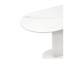 Стол обеденный STOOL GROUP Mystery 130*80 Белый, керамика от производителя